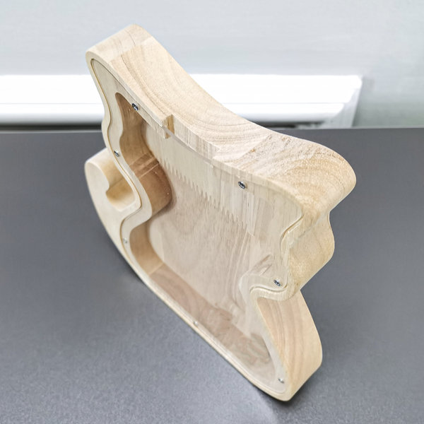 FixtureDisplays Wood Dog Piggy Bank - 5.91x7.09x1.1 Inch Savings Bank For Kids